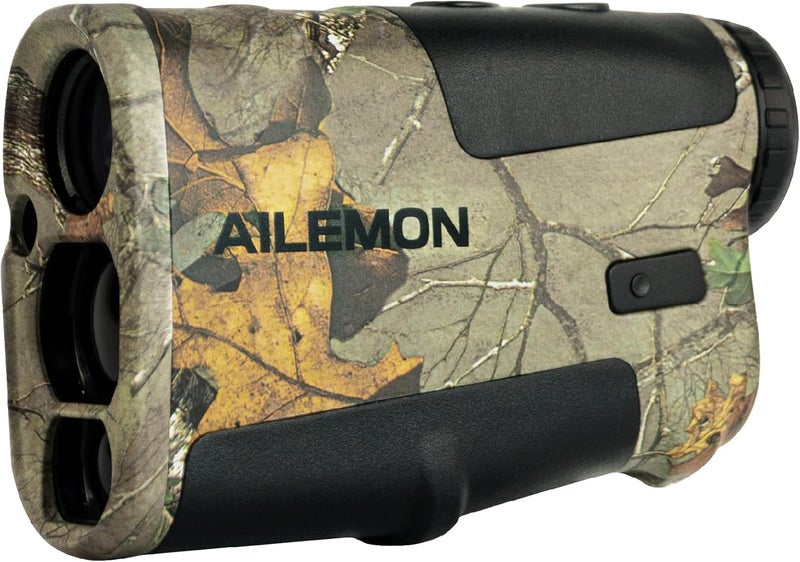 AILEMON Hunt Rangefinder Laser Range Finder for Hunting Camo 900 Yards Waterproof Archery Rangefinders Multi Functional Distance/Angle/Scan 6X Magnification - Image 1